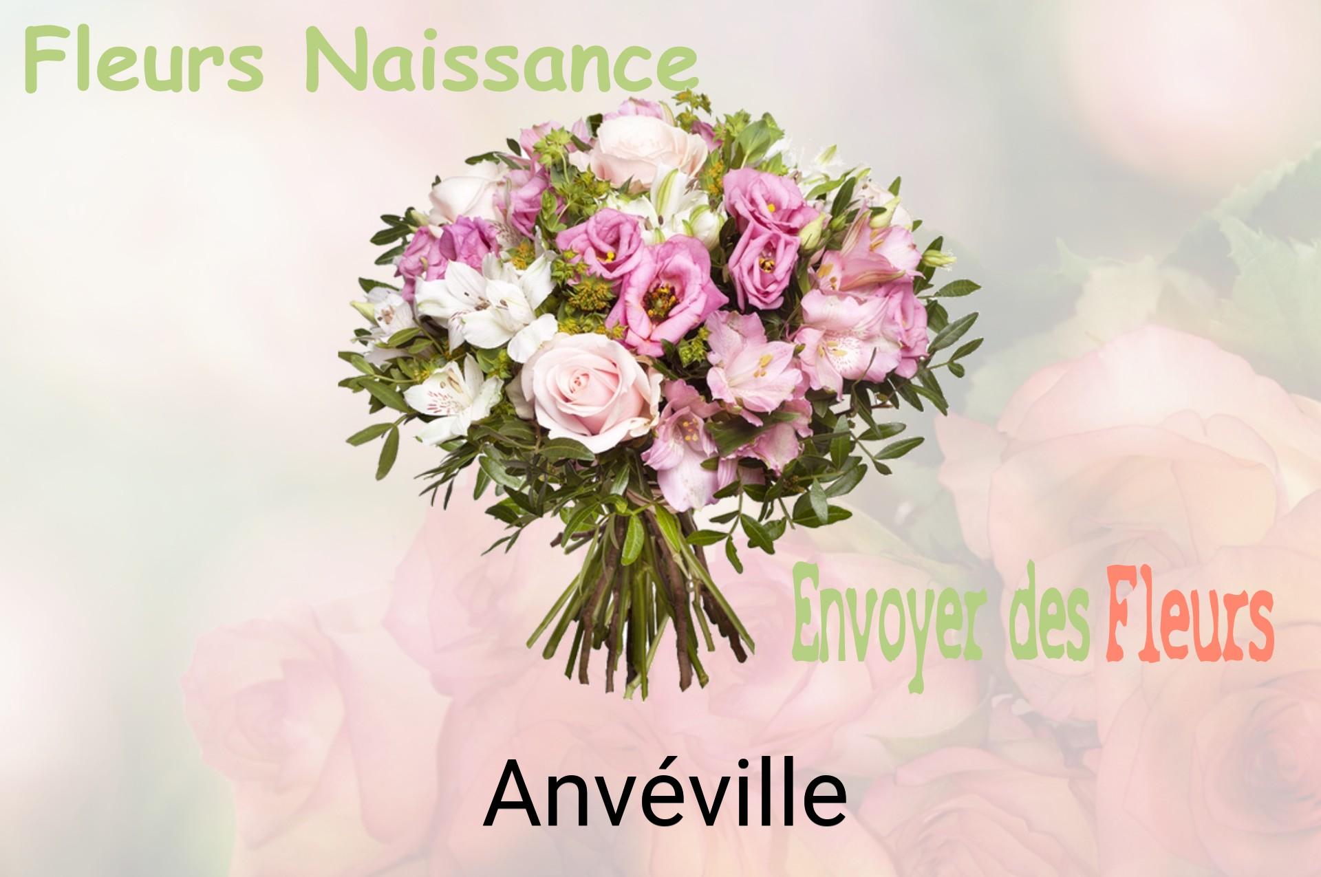 Bouquet de fleurs de naissance livré à Anvéville
